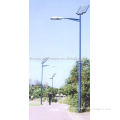 Decorative solar lamp pole
